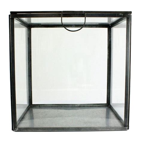 Square Glass Display Box 